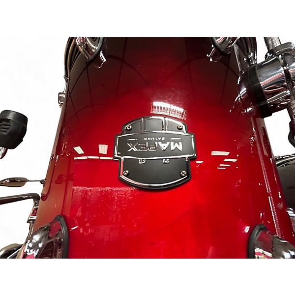 Used Mapex Saturn Studioease 5pc Red Drum Kit