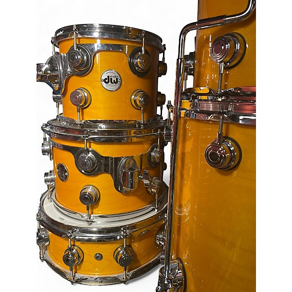 Used DW 6pc Collector's Series Santa Monica Butterscotch Drum Kit