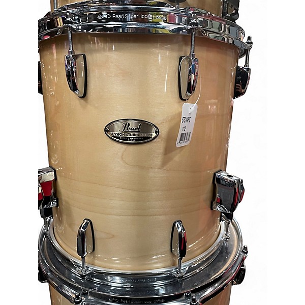 Used Pearl Session Studio Select Series 5pc Natural Drum Kit