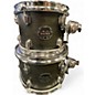 Used Mapex Saturn Studioease 5pc Satin Black Drum Kit