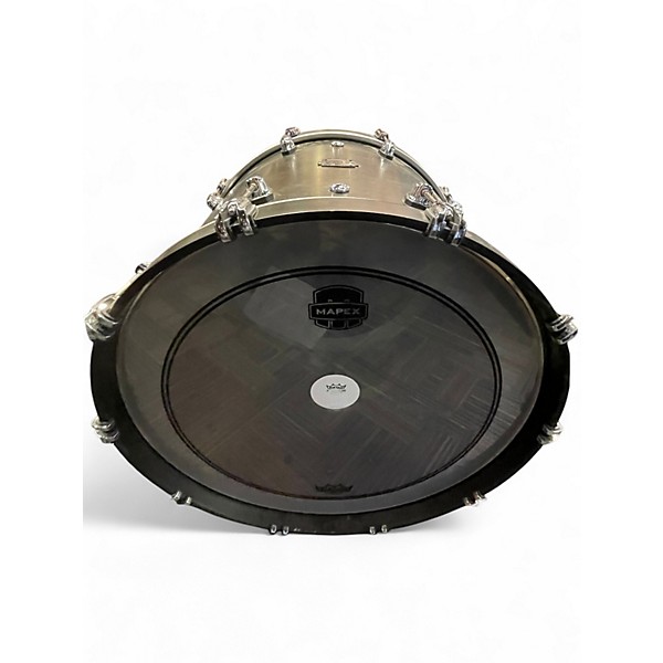 Used Mapex Saturn Studioease 5pc Satin Black Drum Kit