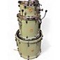 Used SJC Drums Tour Series 3pc Mint Green Drum Kit thumbnail
