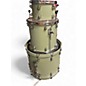 Used SJC Drums Tour Series 3pc Mint Green Drum Kit