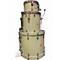 Used SJC Drums Tour Series 3pc Mint Green Drum Kit