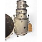 Used Mapex Saturn Evolution Rock Birch 4pc Metallic Gray Drum Kit