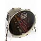 Used Mapex Saturn Evolution Rock Birch 4pc Metallic Gray Drum Kit