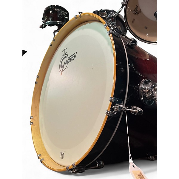 Used Gretsch Drums Catalina Maple 6pc Dark Cherry Burst Drum Kit
