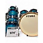 Used TAMA Superstar Classic 7pc Blue Burst Drum Kit thumbnail