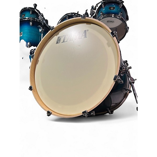 Used TAMA Superstar Classic 7pc Blue Burst Drum Kit