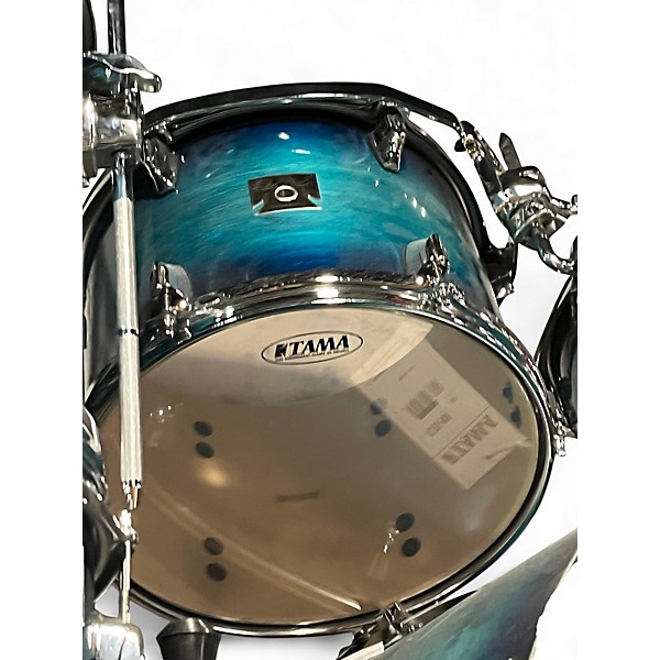 Used TAMA Superstar Classic 7pc Blue Burst Drum Kit