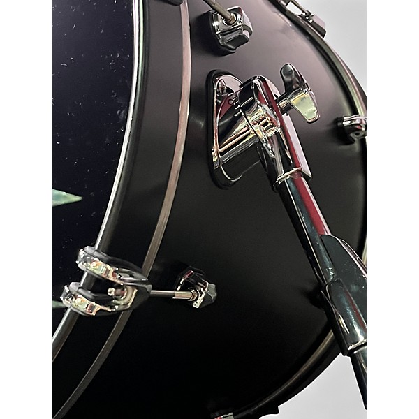 Used Mapex Saturn Studioease 5pc Satin Black Drum Kit