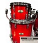 Used Pearl Session Studio Select Series 4pc Crimson Red Burst Drum Kit thumbnail