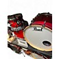 Used Pearl Session Studio Select Series 4pc Crimson Red Burst Drum Kit