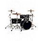 Used PDP by DW Concept Maple 6pc Metallic Gray Drum Kit