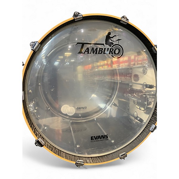 Used TAMBURO Volume Series 5pc Acrylic Seamless Clear Drum Kit