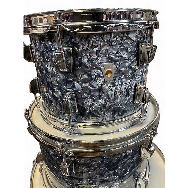 Used Ludwig Neusonic 4pc Mod 2 Blue Drum Kit