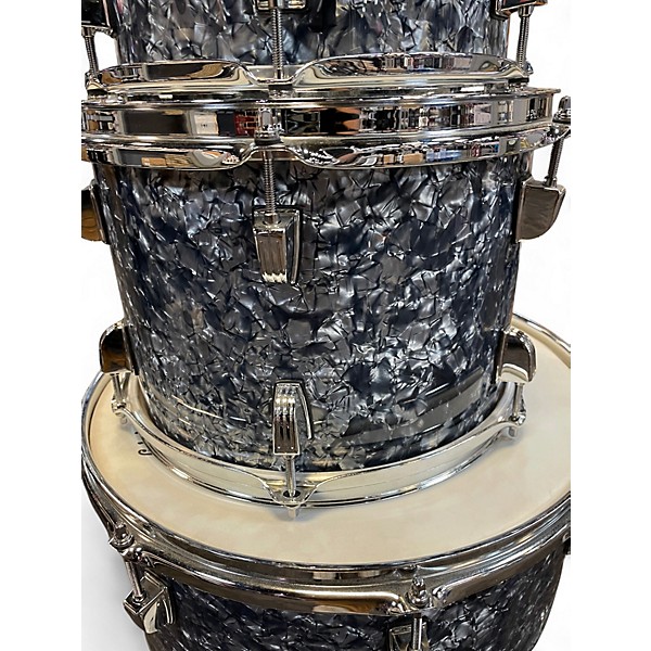 Used Ludwig Neusonic 4pc Mod 2 Blue Drum Kit
