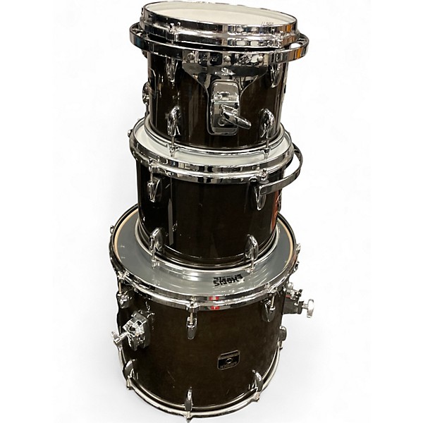 Used Gretsch Drums Renown RNE824PT6-TEL 4pc Ebony Drum Kit