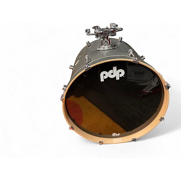 Used PDP by DW Concept Maple 6pc Gray Drum Kit