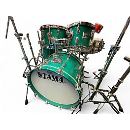 Used TAMA 50th Limited Superstar Anniversary Reissue Ocean Blue Drum Kit
