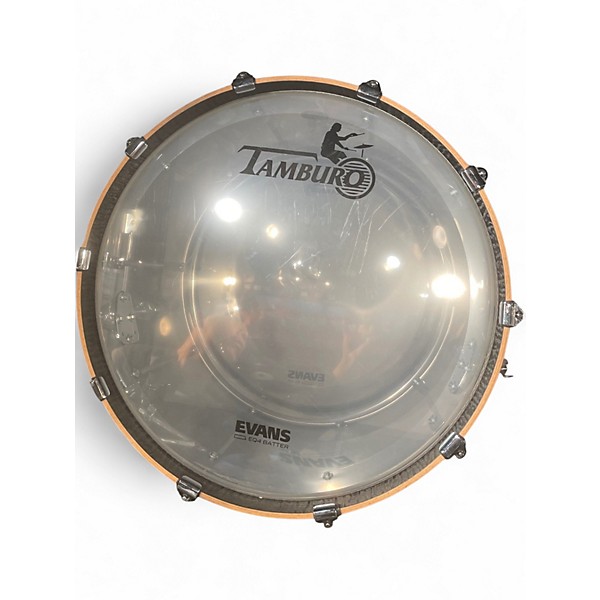 Used TAMBURO Volume Series 5pc Seamless Acrylic Clear Drum Kit