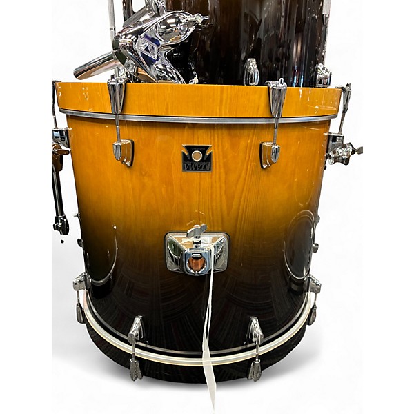 Used TAMA Starclassic Walnut/Birch 5pc Blue Sapphire Drum Kit