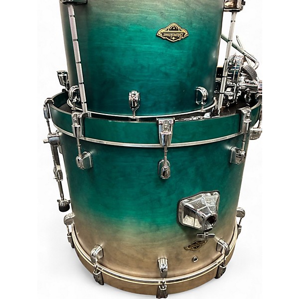 Used TAMA Superstar Classic 5pc Green Drum Kit