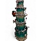 Used TAMA Superstar Classic 5pc Green Drum Kit
