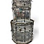 Used TAMBURO Volume Series 5pc Seamless Acrylic Clear Drum Kit