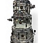 Used TAMBURO Volume Series 5pc Seamless Acrylic Clear Drum Kit