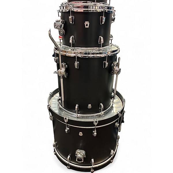 Used Ludwig Neusonic 4pc Black Drum Kit