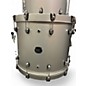 Used Mapex Saturn Evolution Rock Birch 4pc Metallic Gray Drum Kit
