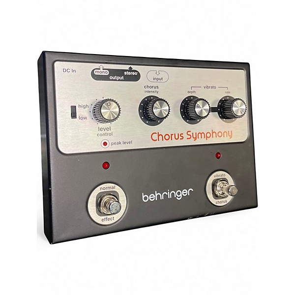 Used Behringer Chorus Symphony Effect Pedal