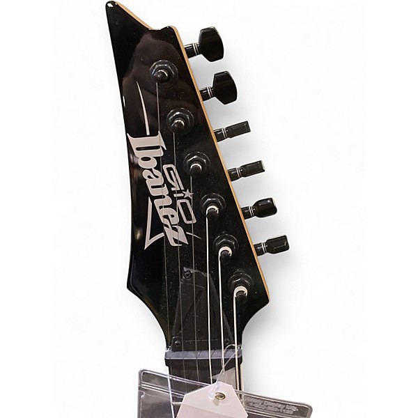 Used Ibanez GRG120BDXL Black Solid Body Electric Guitar