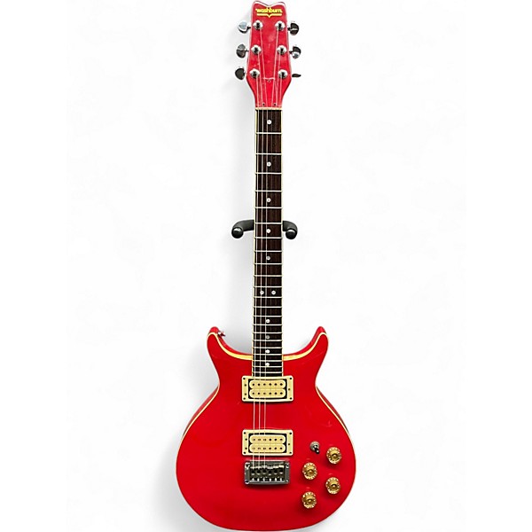 Used Washburn Wing Series Falcon Red Solid Body Electric Guitar