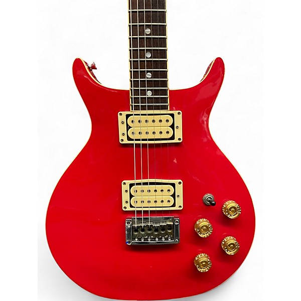 Used Washburn Wing Series Falcon Red Solid Body Electric Guitar
