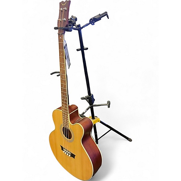 Used Dean EABC Natural Acoustic Bass Guitar