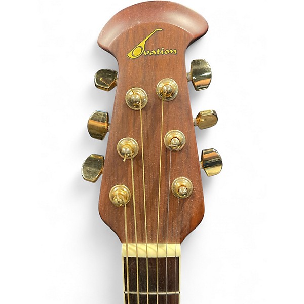 Vintage 1990s Ovation Celebrity Deluxe CS247 Natural Acoustic Electric Guitar