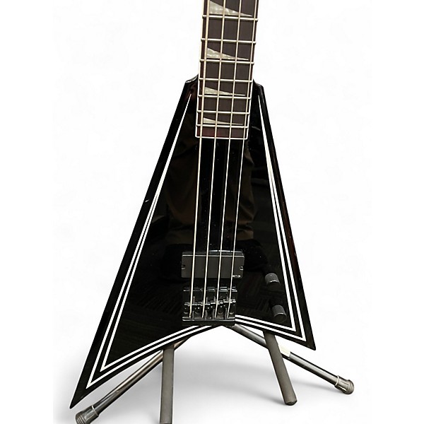 Used Jackson rr-B IV Black Electric Bass Guitar
