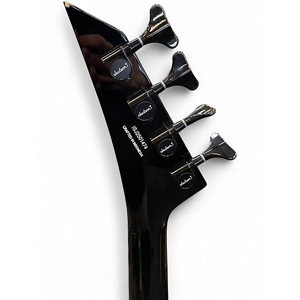 Used Jackson rr-B IV Black Electric Bass Guitar