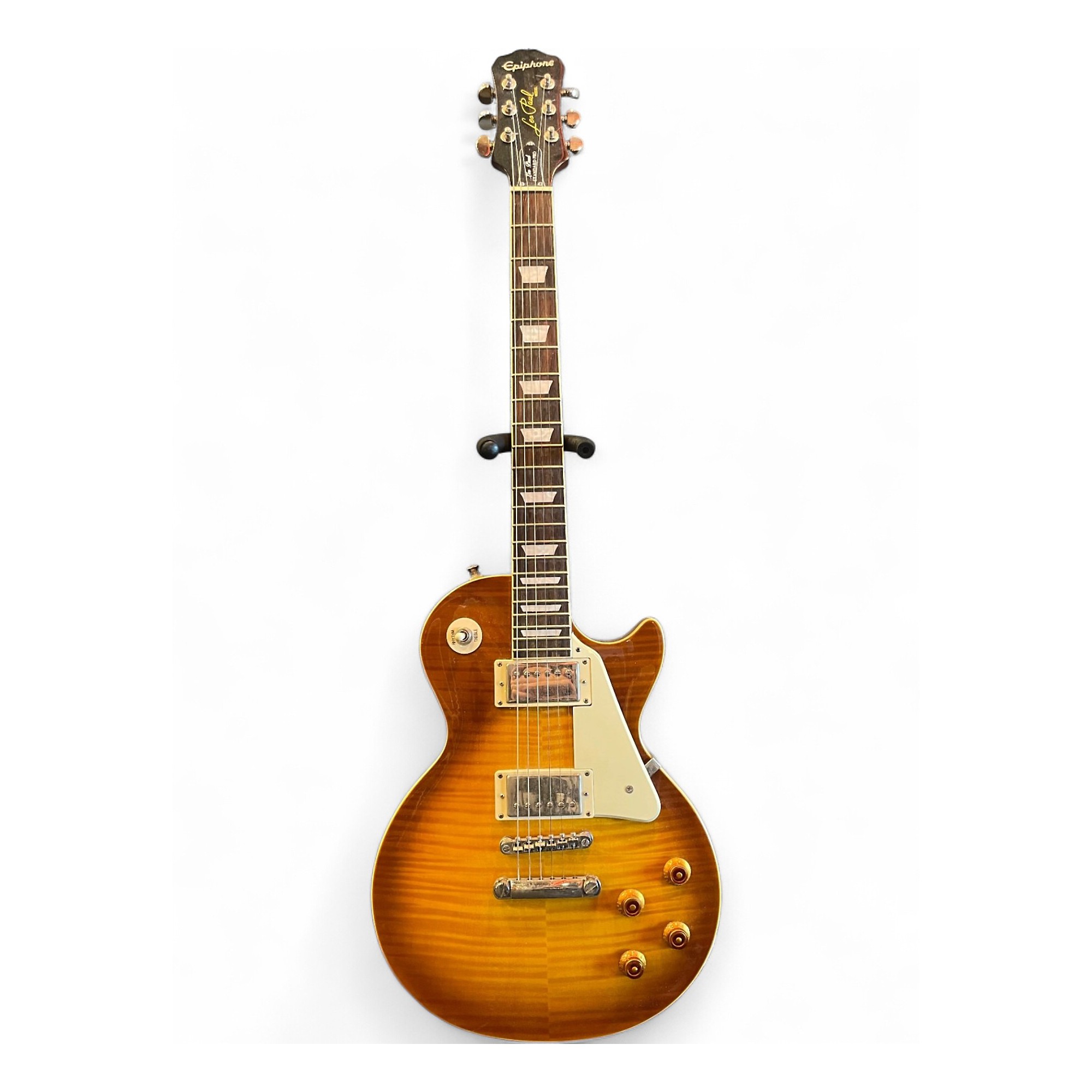 Used Epiphone Les Paul Standard Pro Honey Burst Solid Body
