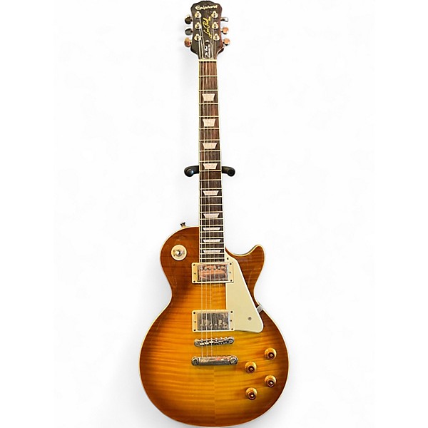Used Epiphone Les Paul Standard Pro Honey Burst Solid Body