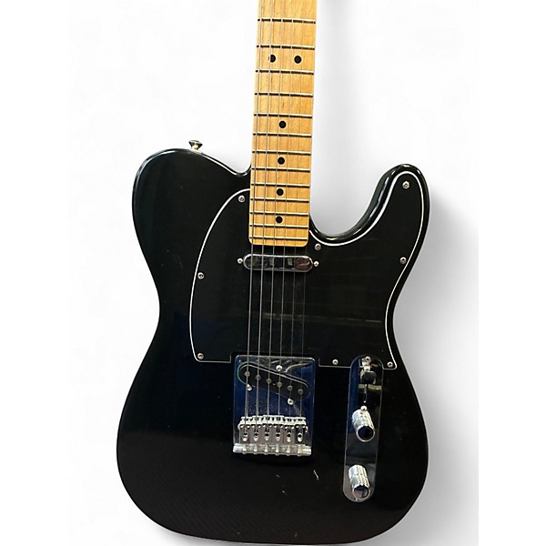 Used Fender Player Telecaster Ebony Solid Body Electric Guitar