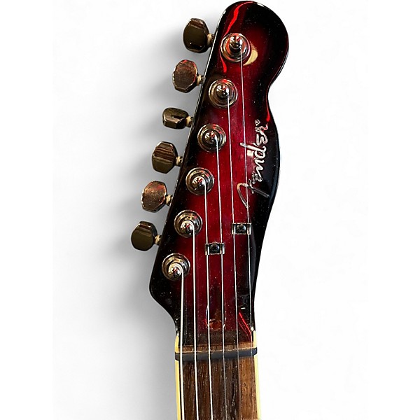 Used Fender Special Edition Custom Telecaster FMT HH Black Cherry Burst Solid Body Electric Guitar