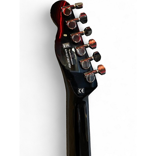 Used Fender Special Edition Custom Telecaster FMT HH Black Cherry Burst Solid Body Electric Guitar