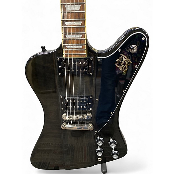 Used Epiphone Slash firebird Trans Black Solid Body Electric Guitar