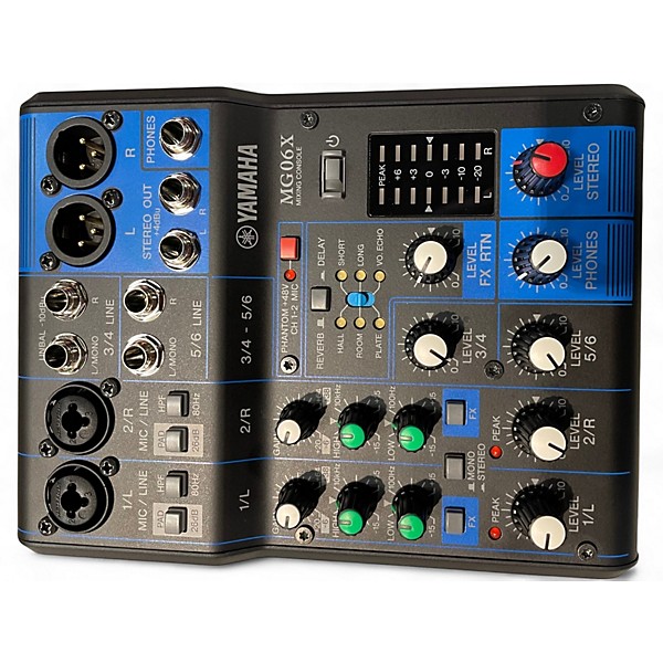 Used Yamaha MG06X Unpowered Mixer