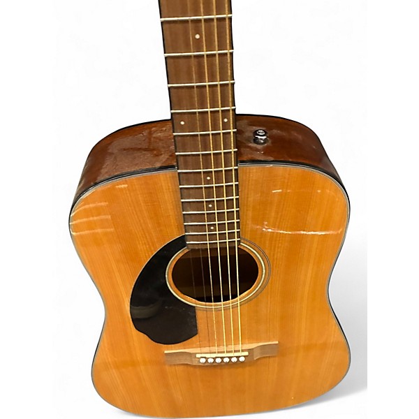 Used Fender CD60S LH Natural Acoustic Guitar