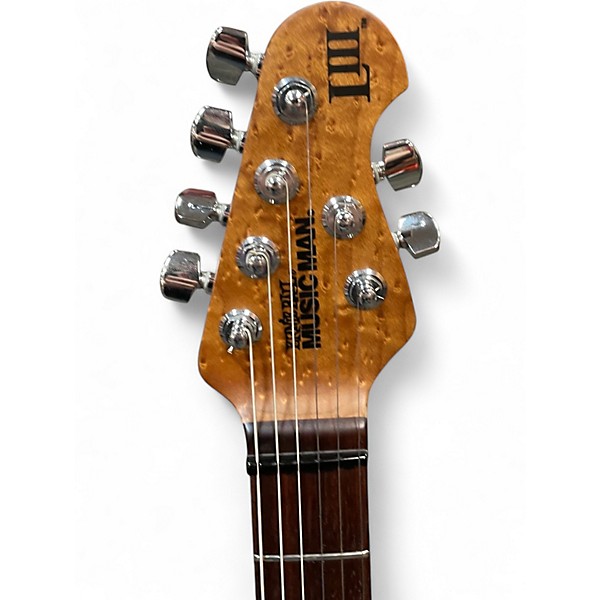 Used Ernie Ball Music Man Luke III Cherry Burst Solid Body Electric Guitar