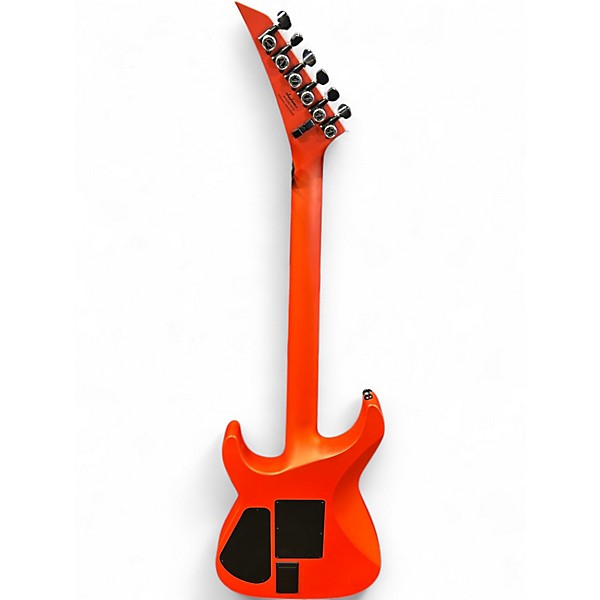 Used 2024 Jackson American Series Soloist SL2MG Satin Lambo Orange Solid Body Electric Guitar